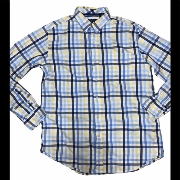 Club Room Other - Club Room Plaid Button Down Casual Shirt